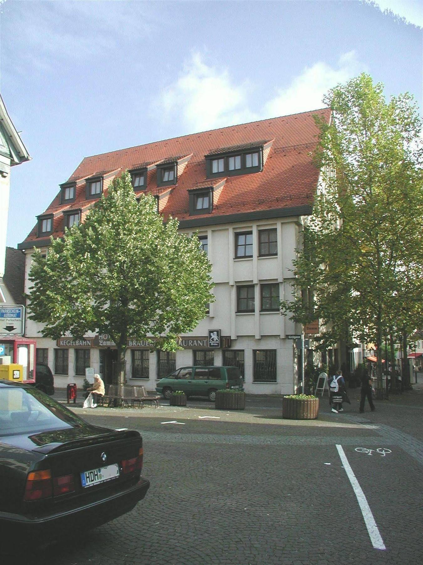 Hotel Und Restaurant Lamm Giengen an der Brenz Exterior photo