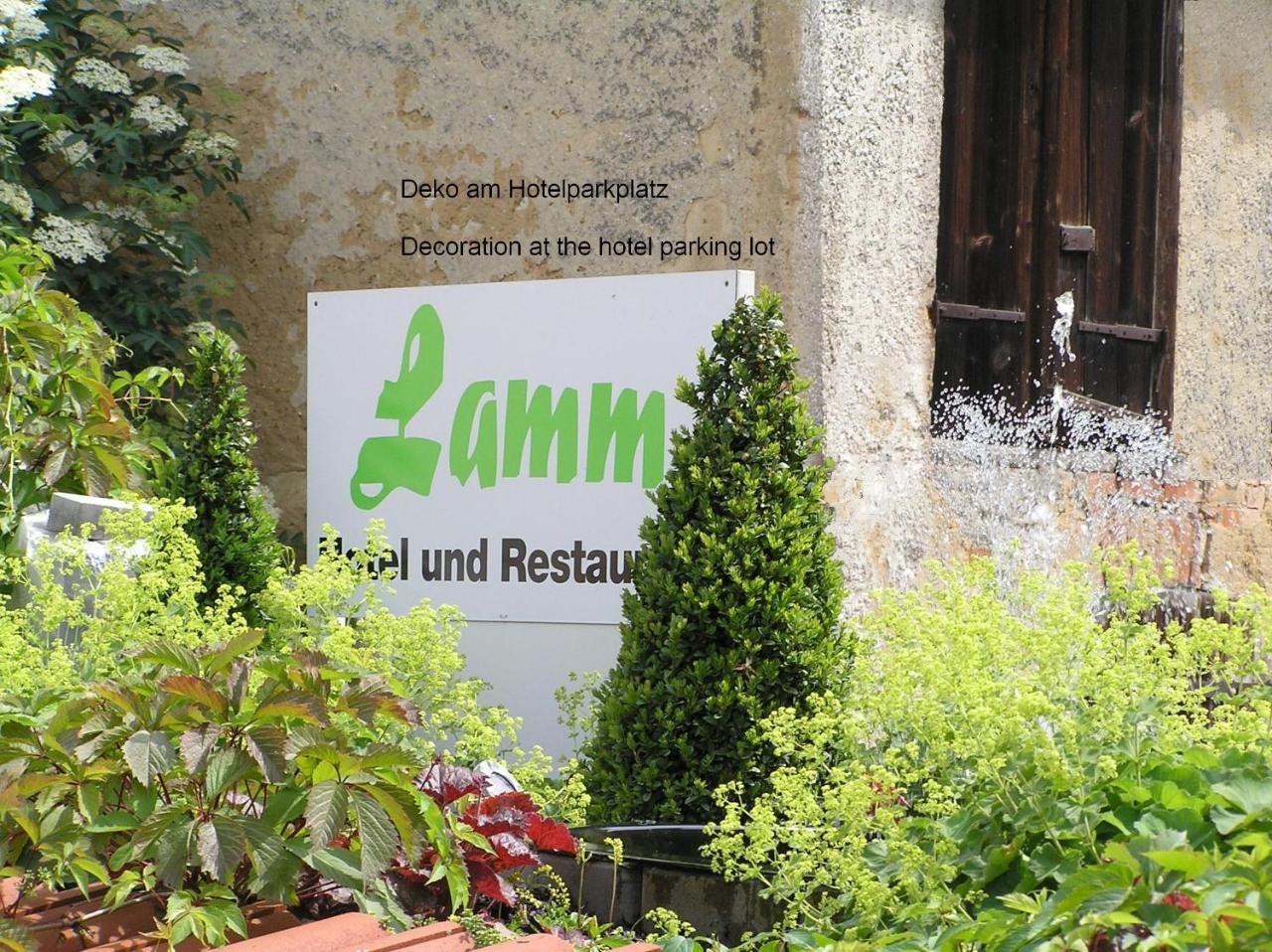 Hotel Und Restaurant Lamm Giengen an der Brenz Exterior photo